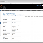 A PGM Planned Experiment in MiniLIMS