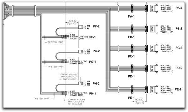 Backblaze wiring