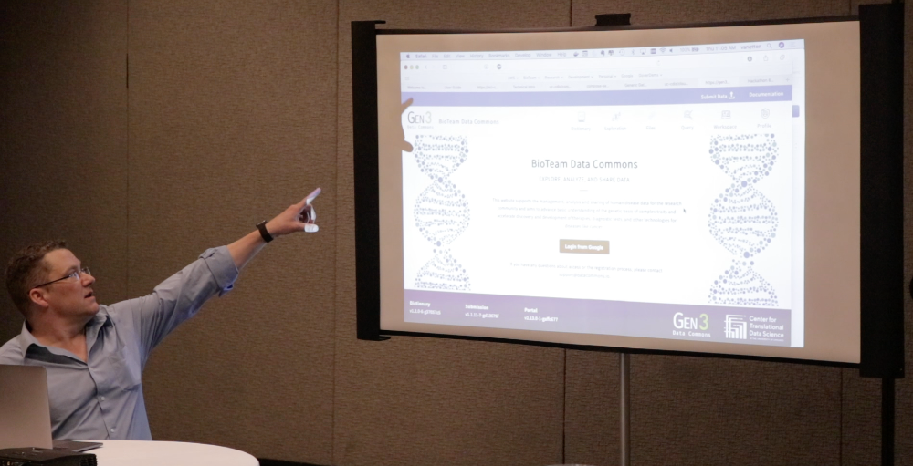 Bill Van Etten working on the Gen3 platform