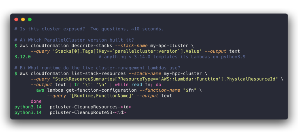 Pcluster Lambda Py39 Audit